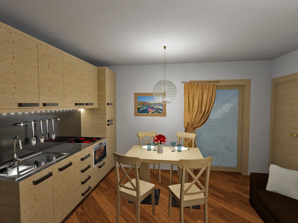 Aparthotel Dolomites Living&Relax Commezzadura Rom bilde